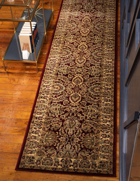Red 2' 7 x 10' Voyage Runner Area Rug