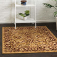 Tan 4' 1 x 4' 1 Voyage Square Area Rug