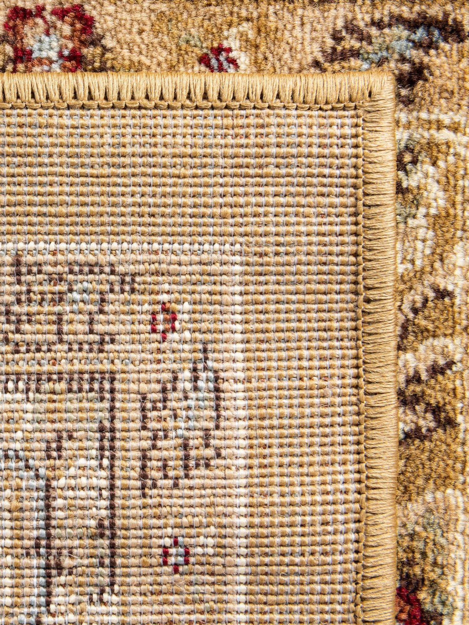 Tan 4' 1 x 4' 1 Voyage Square Area Rug