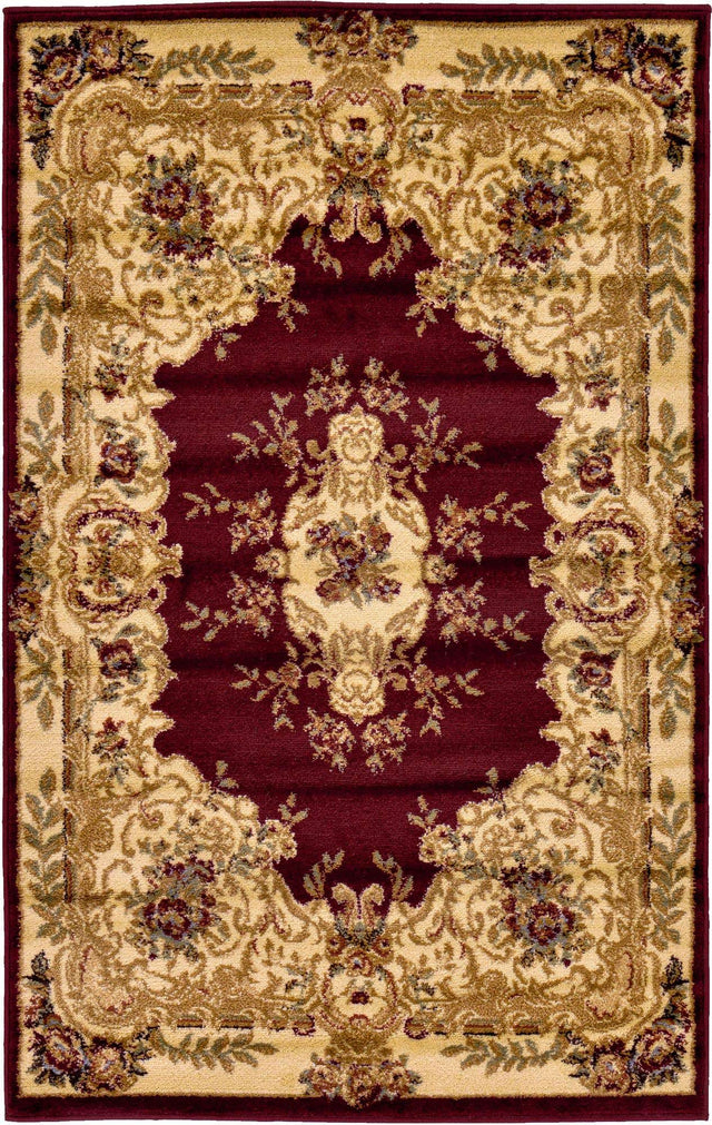 Red 3' 1 x 5' 3 Versailles Rectangle Area Rug