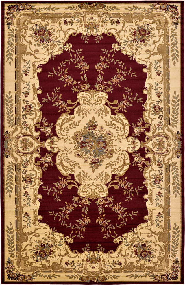 Red 10' 6 x 16' 5 Versailles Rectangle Area Rug