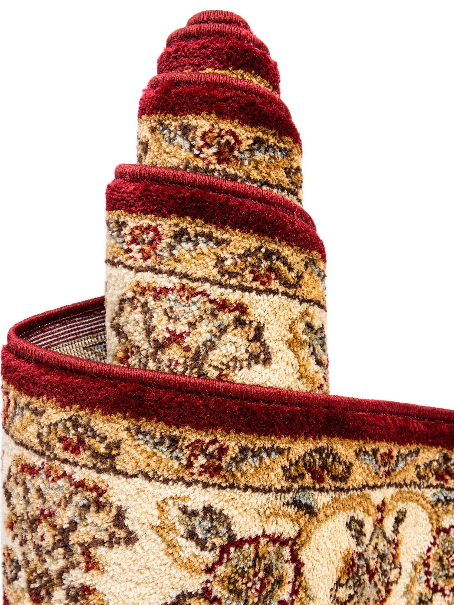 Red 6' 1 x 6' 1 Voyage Round Area Rug
