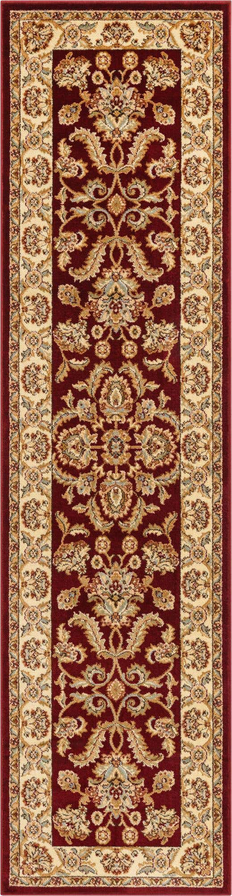 Red 2' 7 x 10' Voyage Runner Area Rug