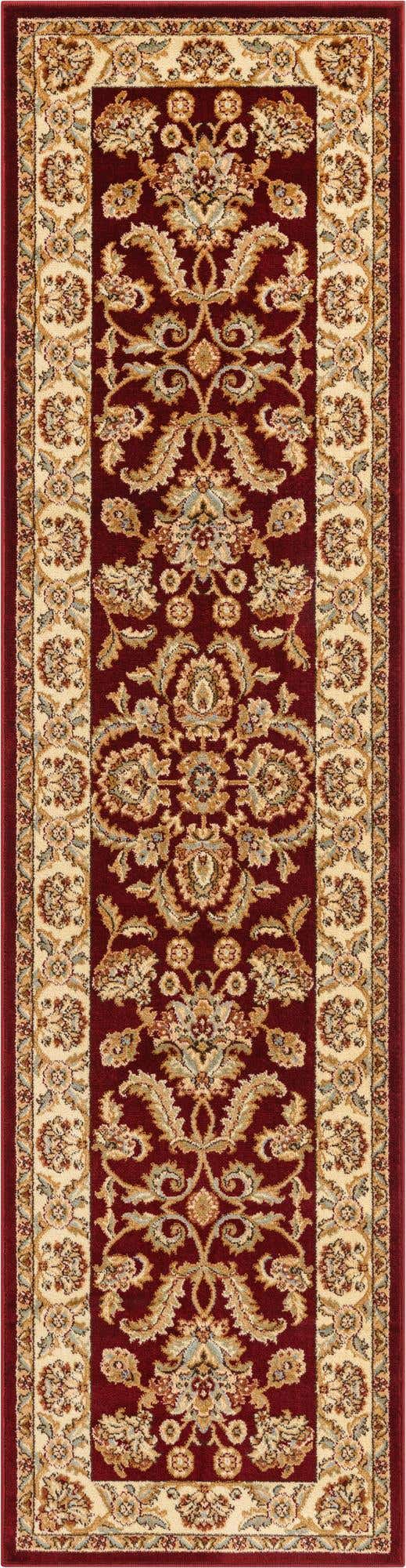 Red 2' 7 x 10' Voyage Runner Area Rug
