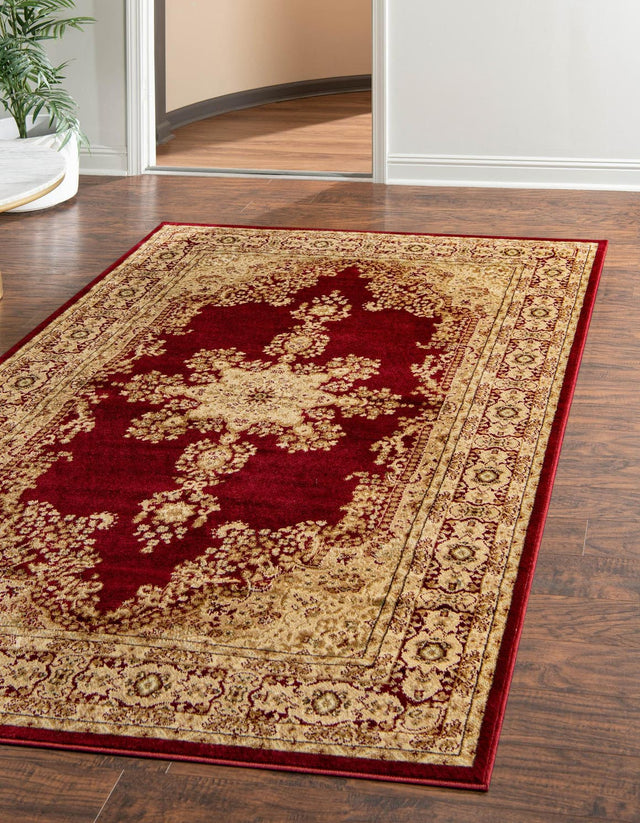 Red 10' 6 x 16' 5 Versailles Rectangle Area Rug