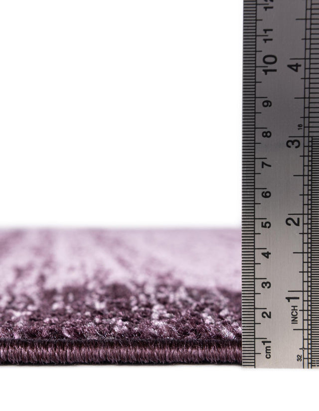 Violet 2' 7 x 10' Del Mar Runner Area Rug 100% Polypropylene Easy Clean Stain Resistant Vivid Modern Carpet Mat for Home Decor Interior Designing for Sale at Rug Engine