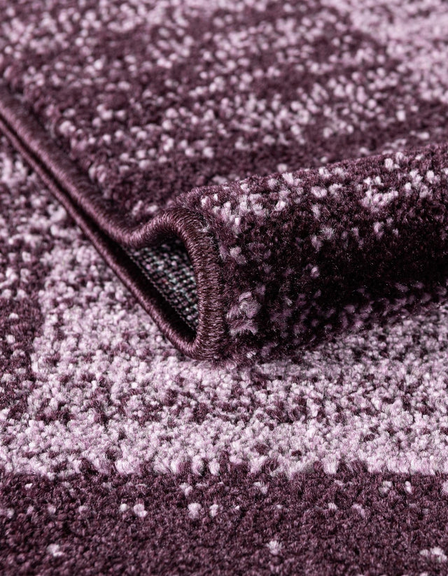 Violet 2' 7 x 10' Del Mar Runner Area Rug 100% Polypropylene Easy Clean Stain Resistant Vivid Modern Carpet Mat for Home Decor Interior Designing for Sale at Rug Engine