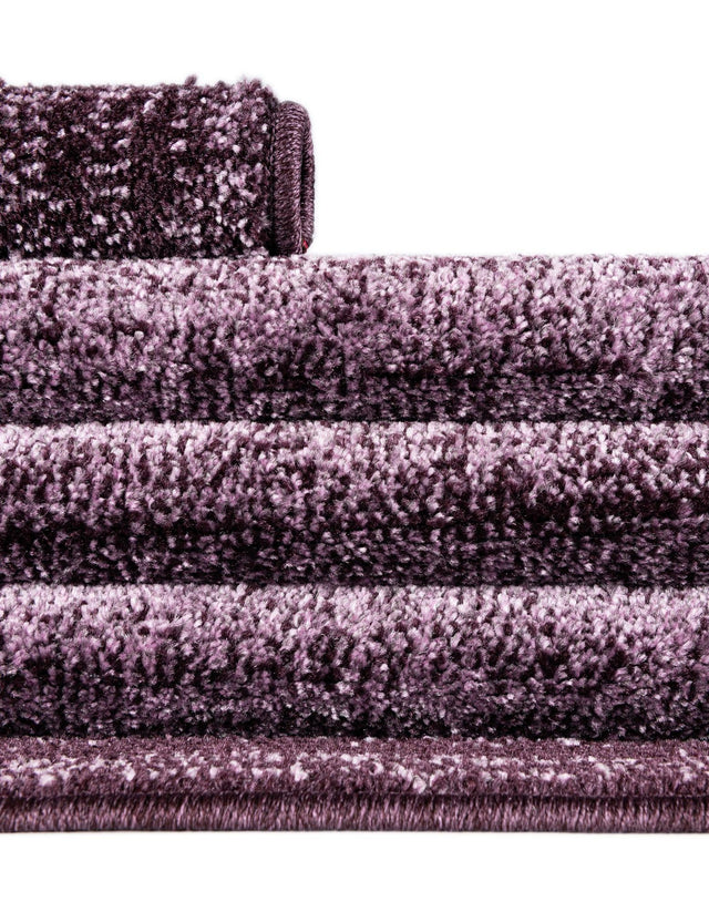 Violet 4' 1 x 4' 1 Del Mar Round Area Rug 100% Polypropylene Easy Clean Stain Resistant Vivid Modern Carpet Mat for Home Decor Interior Designing for Sale at Rug Engine