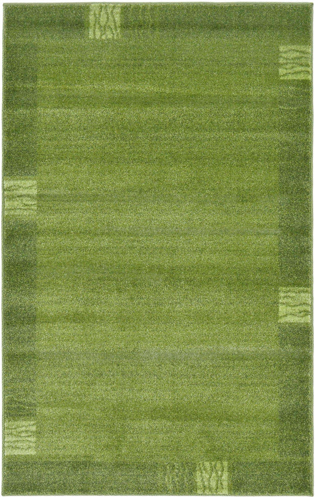Light Green 3' 1 x 5' 3 Del Mar Rectangle Area Rug 100% Polypropylene Easy Clean Stain Resistant Vivid Modern Carpet Mat for Home Decor Interior Designing for Sale at Rug Engine
