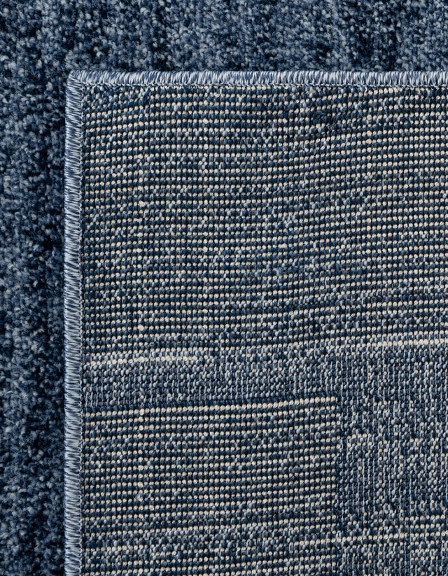 Light Blue 2' 7 x 10' Del Mar Runner Area Rug 100% Polypropylene Easy Clean Stain Resistant Vivid Modern Carpet Mat for Home Decor Interior Designing for Sale at Rug Engine