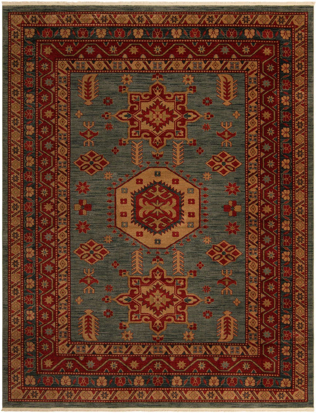 Light Blue 10' x 13' 1 Sahand Rectangle Area Rug