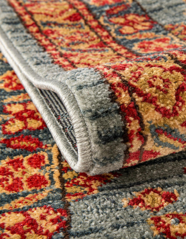 Light Blue 3' 1 x 5' 3 Sahand Rectangle Area Rug Affordable Easy Clean Traditional Design Durable Carpet for Home Interior Design Living Room Dining Office for Sale at Rug Engine