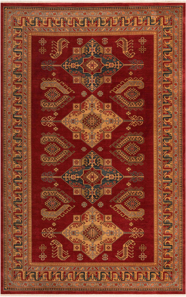 Red 10' 6 x 16' 5 Sahand Rectangle Area Rug Affordable Easy Clean Traditional Design Durable Carpet for Home Interior Design Living Room Dining Office for Sale at Rug Engine