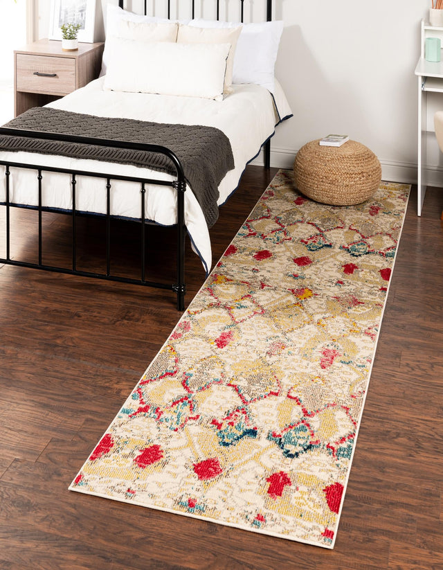 Beige 2' 7 x 10' Sedona Runner Area Rug