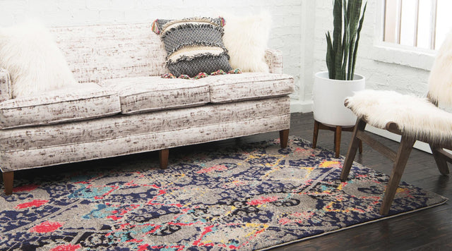 Navy Blue 3' 3 x 5' 3 Sedona Rectangle Area Rug