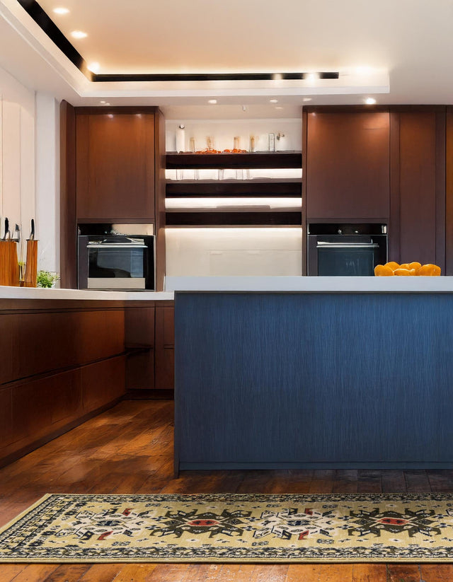 Cream 2' 7 x 10' Taftan Runner Area Rug