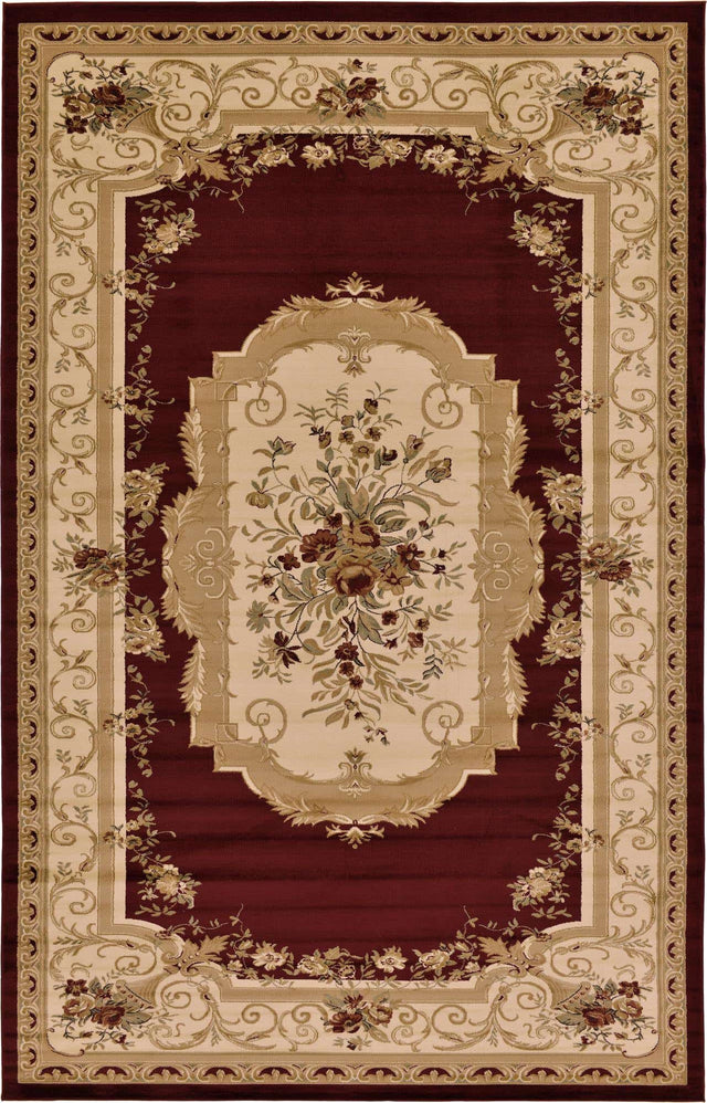 Red 10' 6 x 16' 5 Versailles Rectangle Area Rug