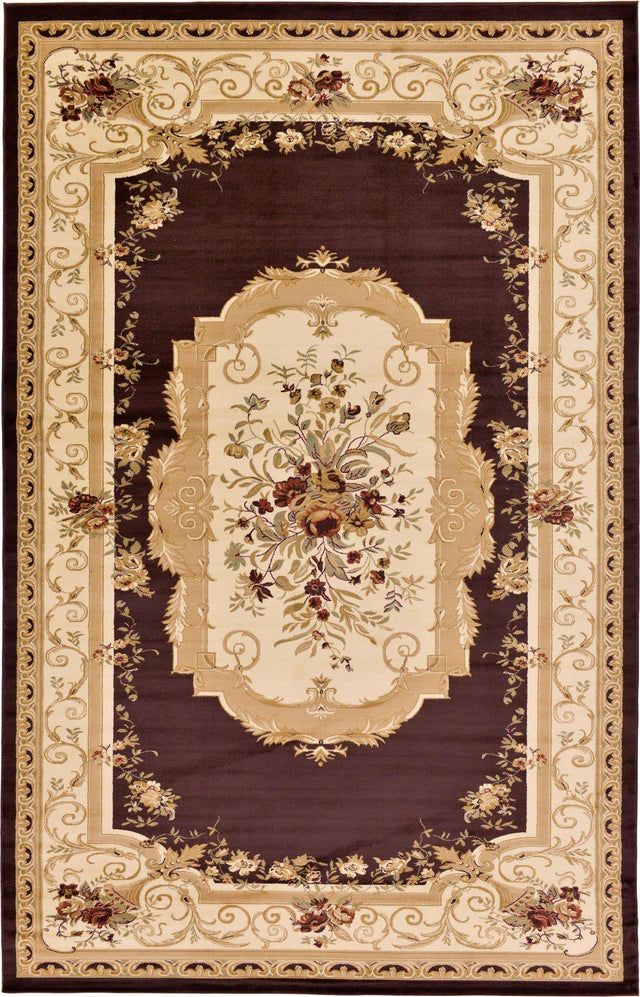 Brown 10' 6 x 16' 5 Versailles Rectangle Area Rug