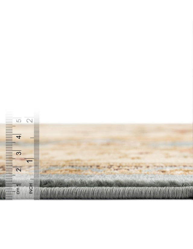 Light Blue 7' 10 x 10' Versailles Rectangle Area Rug