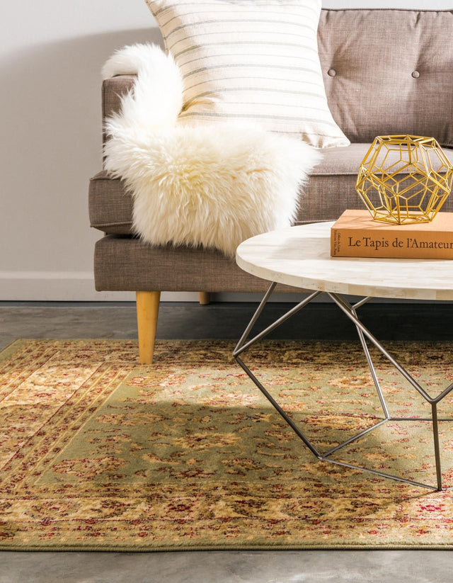 Green 2' x 3' 1 Voyage Rectangle Area Rug