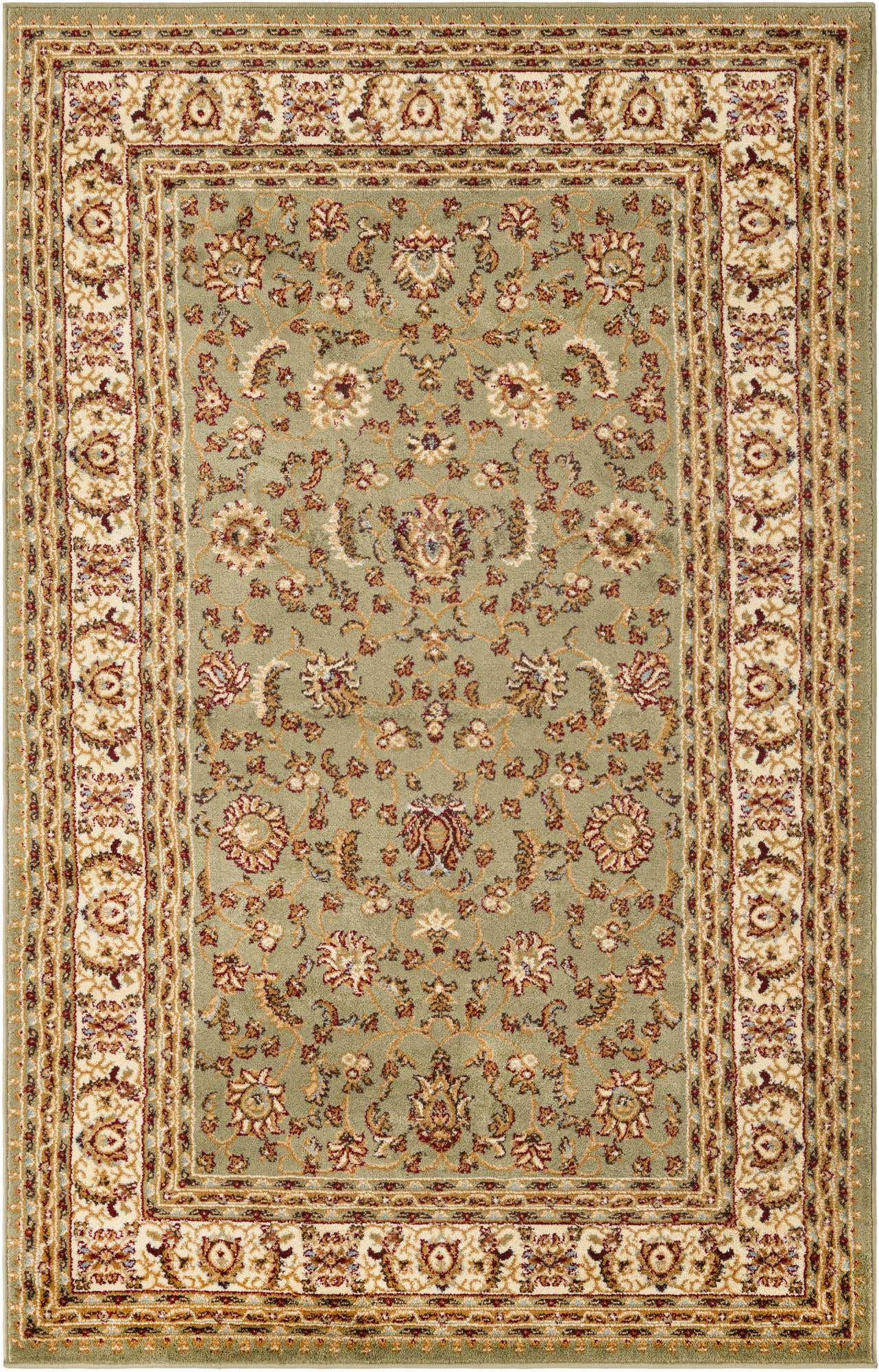 Green 5' 3 x 8' Voyage Rectangle Area Rug