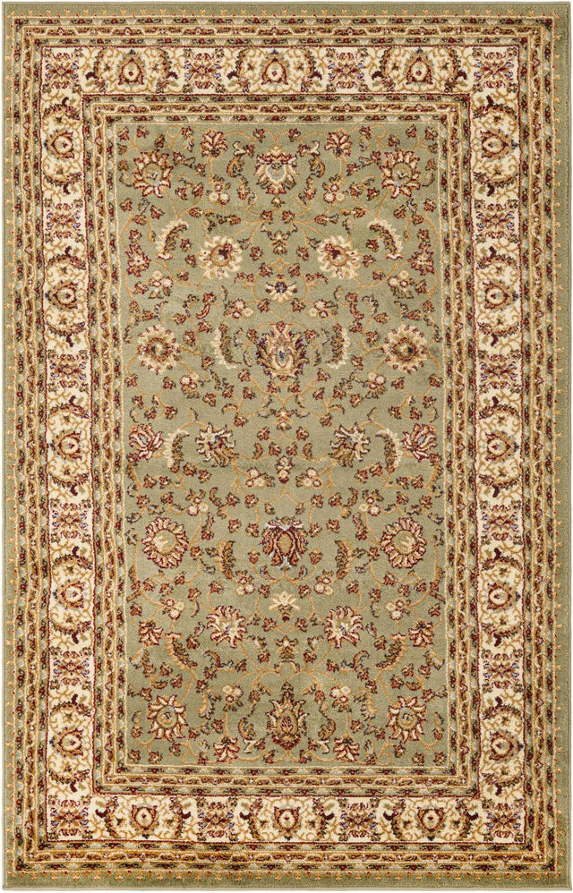 Green 5' 3 x 8' Voyage Rectangle Area Rug
