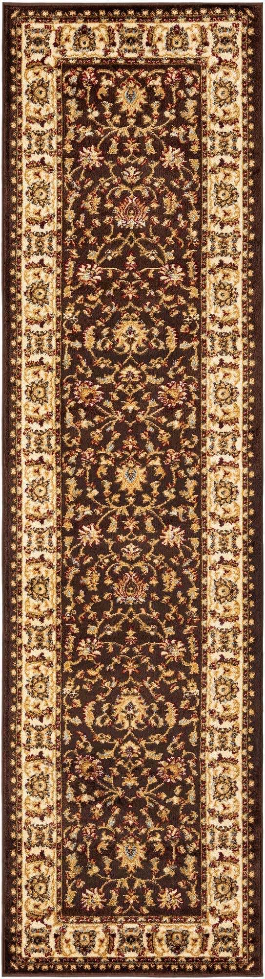 Brown 2' 7 x 10' Voyage Runner Area Rug