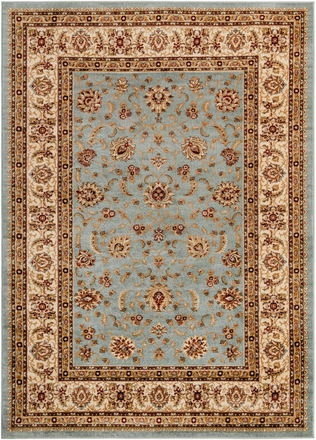 Light Blue 7' 1 x 10' Voyage Rectangle Area Rug