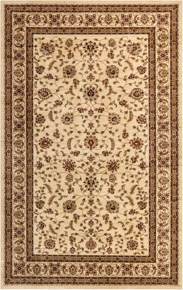 Cream 10' 6 x 16' 5 Voyage Rectangle Area Rug