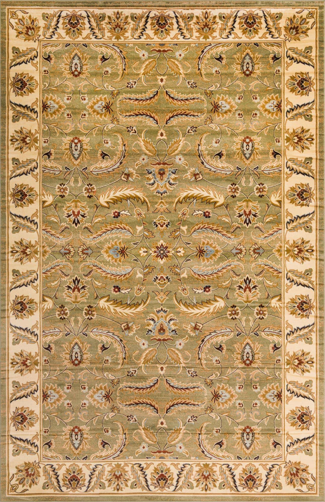 Green 10' 6 x 16' 5 Voyage Rectangle Area Rug