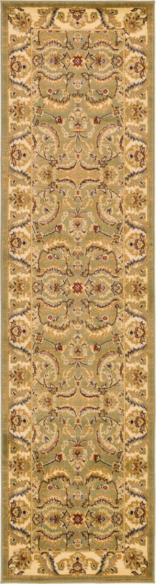 Green 2' 7 x 10' Voyage Runner Area Rug