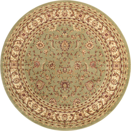 Green 6' 1 x 6' 1 Voyage Round Area Rug