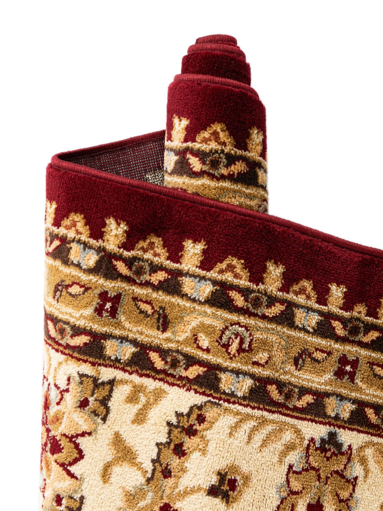 Red 4' 1 x 4' 1 Voyage Round Area Rug