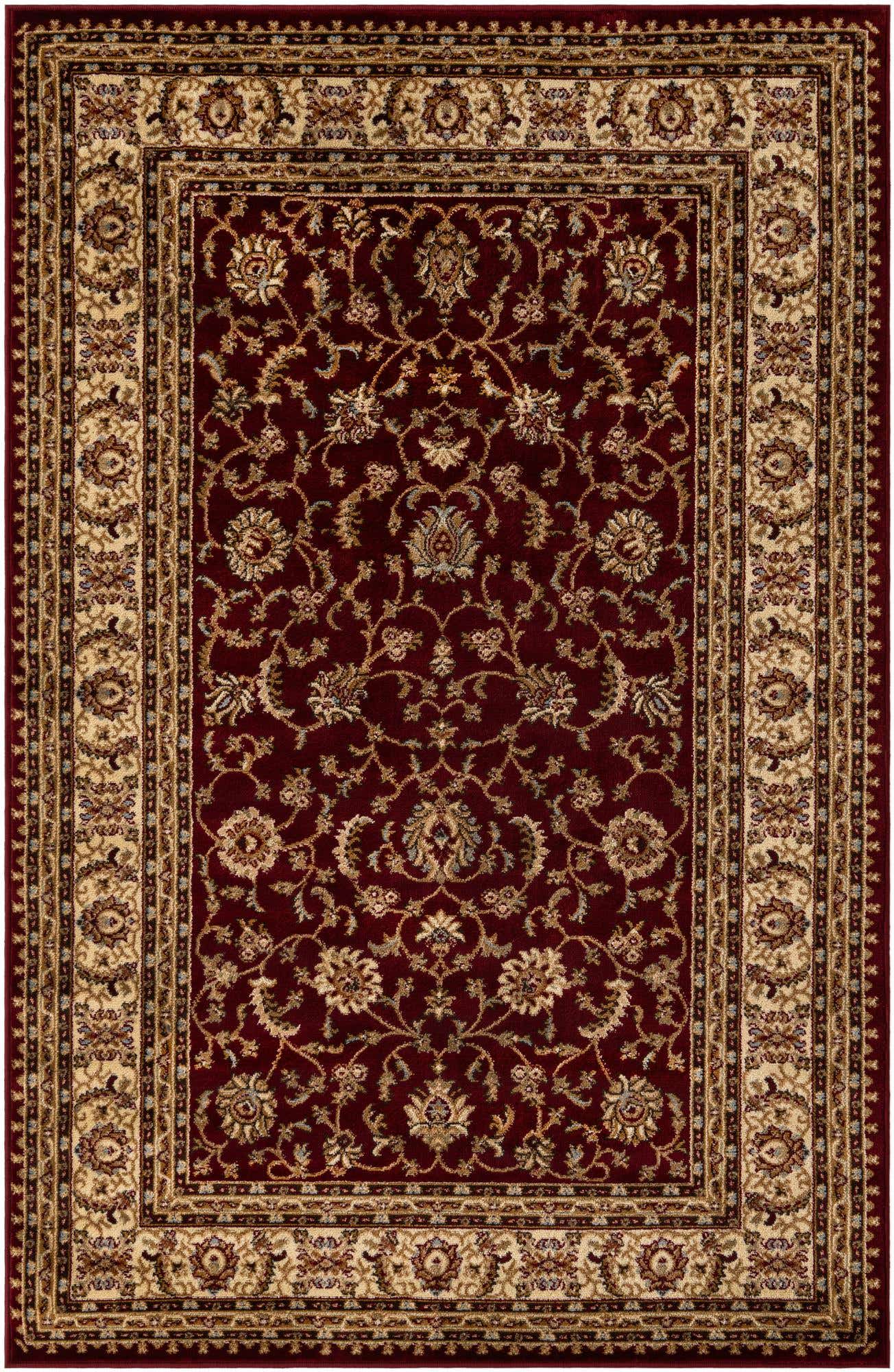 Red 5' 3 x 8' Voyage Rectangle Area Rug