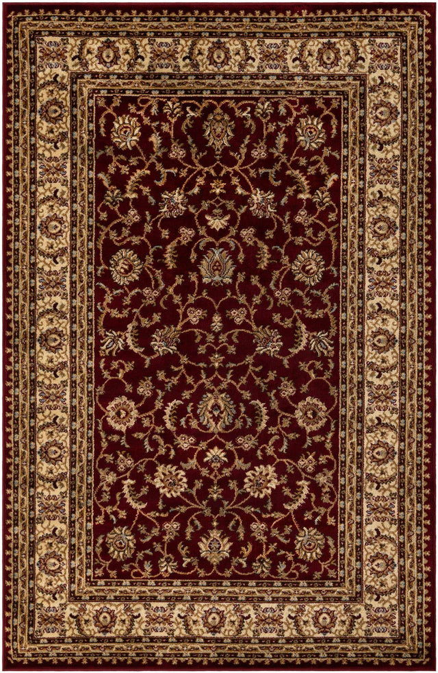 Red 5' 3 x 8' Voyage Rectangle Area Rug