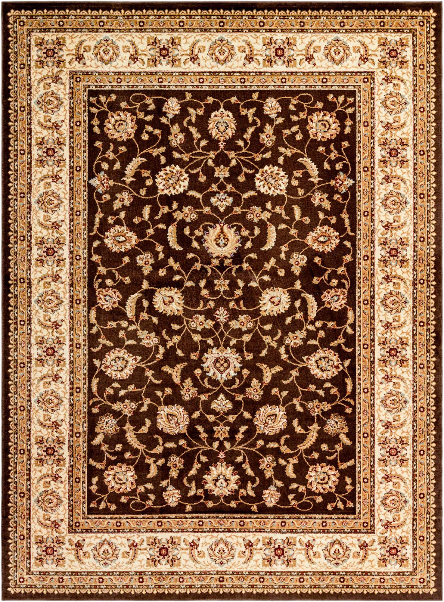 Brown 9' x 12' Voyage Rectangle Area Rug