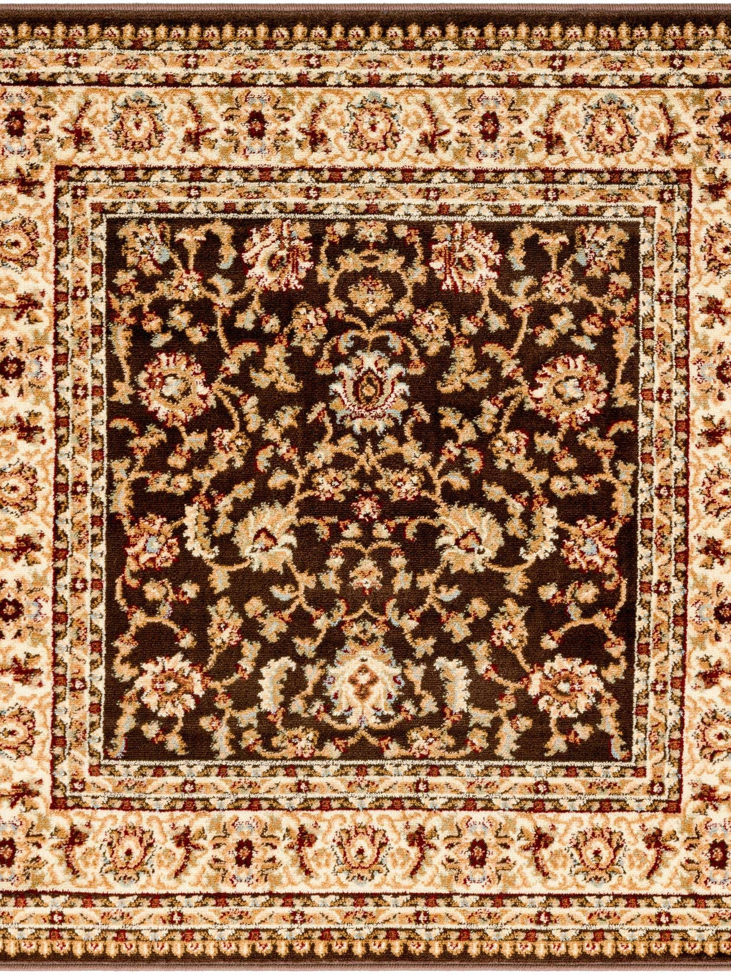 Brown 4' 1 x 4' 1 Voyage Square Area Rug