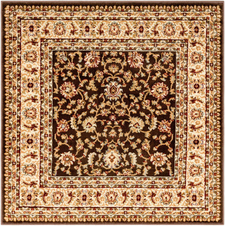 Brown 4' 1 x 4' 1 Voyage Square Area Rug