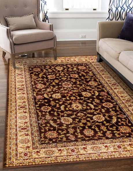 Brown 2' x 3' 1 Voyage Rectangle Area Rug