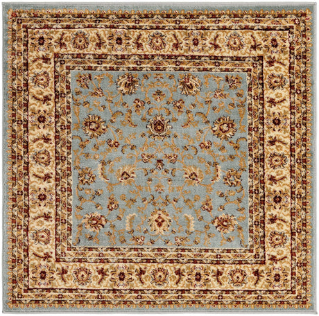Light Blue 4' 1 x 4' 1 Voyage Square Area Rug
