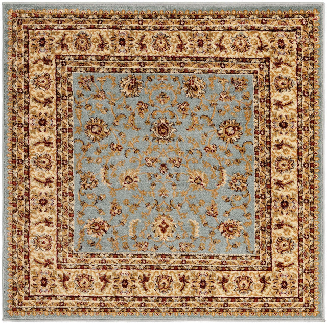 Light Blue 4' 1 x 4' 1 Voyage Square Area Rug