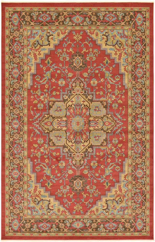 Red 10' 6 x 16' 5 Sahand Rectangle Area Rug