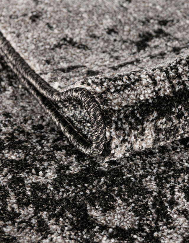 Dark Gray 7' 10 x 7' 10 Del Mar Round Area Rug 100% Polypropylene Easy Clean Stain Resistant Vivid Modern Carpet Mat for Home Decor Interior Designing for Sale at Rug Engine