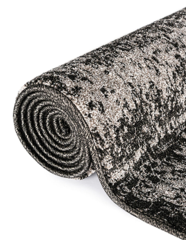 Dark Gray 2' x 6' 1 Del Mar Runner Area Rug 100% Polypropylene Easy Clean Stain Resistant Vivid Modern Carpet Mat for Home Decor Interior Designing for Sale at Rug Engine