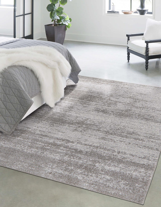 Gray 3' 1 x 5' 3 Del Mar Rectangle Area Rug 100% Polypropylene Easy Clean Stain Resistant Vivid Modern Carpet Mat for Home Decor Interior Designing for Sale at Rug Engine