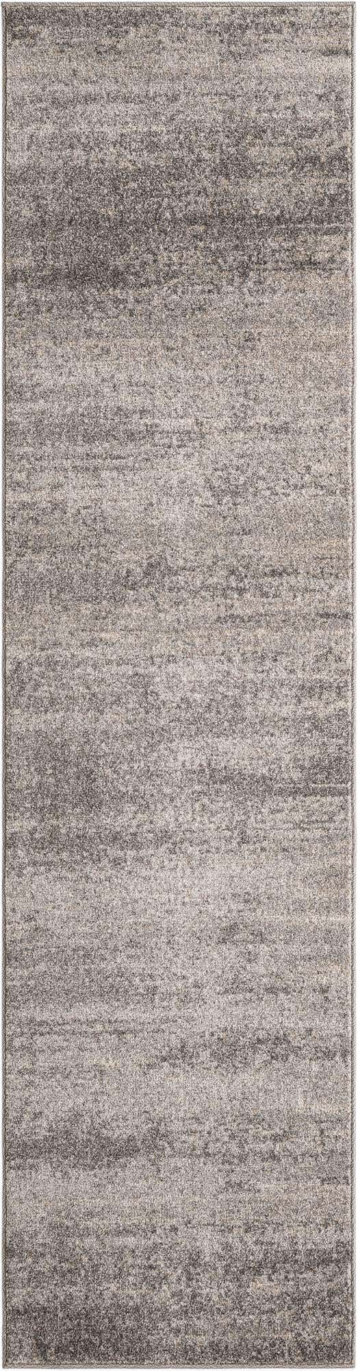Gray 2' 7 x 10' Del Mar Runner Area Rug 100% Polypropylene Easy Clean Stain Resistant Vivid Modern Carpet Mat for Home Decor Interior Designing for Sale at Rug Engine
