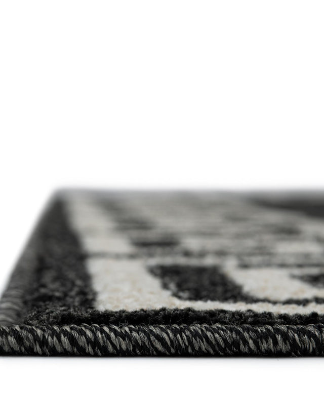 Charcoal 9' x 12' Athens Rectangle Area Rug 100% Polypropylene With Cotton Backing Easy Clean Indoor Living Dining Room Bedroom Office Carpet for Sale at Rug Engine