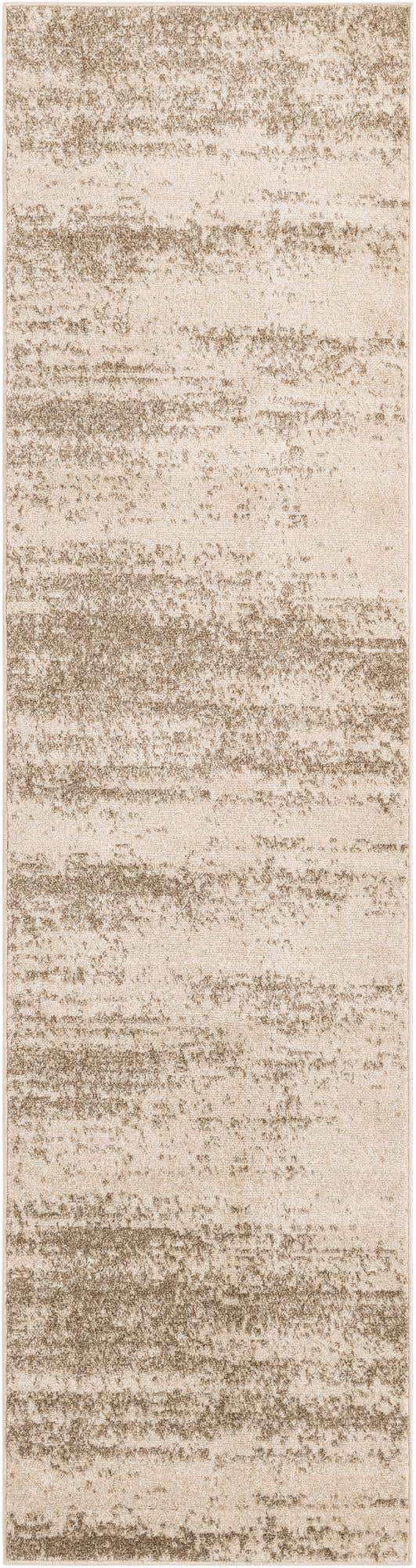 Bone Beige 2' 7 x 10' Del Mar Runner Area Rug 100% Polypropylene Easy Clean Stain Resistant Vivid Modern Carpet Mat for Home Decor Interior Designing for Sale at Rug Engine