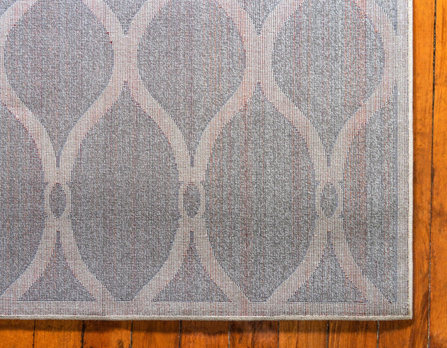 Light Gray 3' 3 x 5' 3 Trellis Rectangle Area Rug