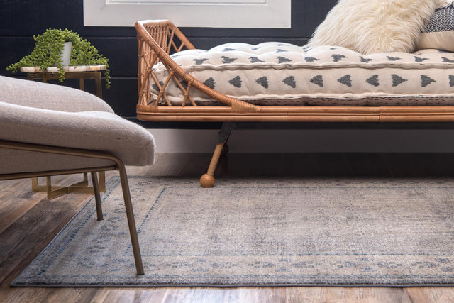 Gray 3' 3 x 5' 3 Salzburg Rectangle Area Rug Stain Resistant Easy Clean Traditional Classic Design Durable Carpet for Affordable Interior Home Decorating for Sale at Rug Engine